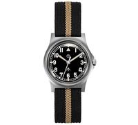 Rdunae RA01 G10 Relojes Militares De Campo Para Hombres, 36,5mm Movimiento Miyota Super 2035 Reloj Vintage De Cuarzo, Reloj De Pulsera Retro Con Segundero Continuo, Mineral Abombado K1 Endurecido