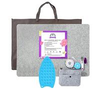 Rdutuok Alfombrilla de lana para acolchar planchado, fácil prensado, de 43 x 61 cm, para retener el calor, ideal para proyectos de acolchado y costura