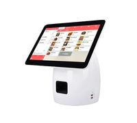 RDVXI Cajas Registradoras, Caja registradora con Monitor de 15,6 Pulgadas, Software de máquina POS Todo en uno for restaurantes HS-C88(A)