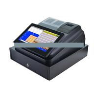 RDVXI Cajas Registradoras, Caja registradora electrónica Inteligente con Pantalla táctil integrada, Caja registradora sin Mantenimiento for Comida rápida, té, Leche y refrigerios