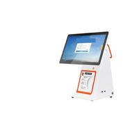 RDVXI Cajas Registradoras, Caja registradora Inteligente con Pantalla táctil for Pedidos de supermercados y tintorerías, Caja registradora Todo en uno for papelerías(Single Screen)