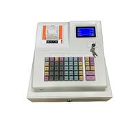 RDVXI Cajas Registradoras, Pequeña Caja registradora electrónica Inteligente, máquina de Pedidos y Tickets, Pantalla Dual, comprobador de Billetes con luz Violeta