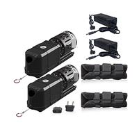 RDVXI Scooter Submarino, Motor eléctrico de 2,2 m/s, Equipo de Buceo de 45 Minutos, Patinete subacuático portátil, Mini Patinete de Agua, Patinete de mar Submarino(Two Motors)