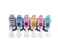 RDWQDGJG 6x70ml 673 T673 Tinta de Recarga Compatible con T6731 T6732 T6733 T6734 T6735 T6736 Impresoras y L800 L805 L810 L850 L1800 Modelos