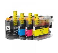 RDWQDGJG Cartucho de Tinta Compatible LC127 LC125 LC129XL LC129 129XL para MFC-J4410DW MFC-J4610DW La Impresora Funciona con impresoras(4PCS)