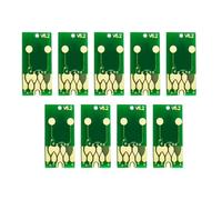 RDWQDGJG Chip de Datos reiniciable para Cartuchos de Tinta compatibles T6361 T6369 700 Funciona con 7890 9890 7890 9890 9910 7910 7900 9910 9710 7710 Cartuchos de Impresora Recargables(9 Color 1Set)