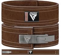 RDX 4” Gimnasio Cinturón Musculación Levantamiento de Pesas Powerlifting, Aprobado por IPL y USPA, Palanca Hebilla Soporte Lumbar Acolchado, Entrenamiento Peso Belt, Fitness Gym Ejercicio