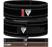 RDX 4” Gimnasio Cinturón Musculación Levantamiento de Pesas Powerlifting, Aprobado por IPL y USPA, Palanca Hebilla Soporte Lumbar Acolchado, Entrenamiento Peso Belt, Fitness Gym Ejercicio