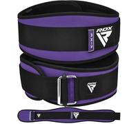 RDX 6.5” Gimnasio Cinturón Musculacion Levantamiento de Pesas, Soporte Lumbar Acolchado, Entrenamiento Peso Belt para Halterofilia Powerlifting Fitness Gym Casa Ejercicio, Hombre Mujeres