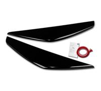 RDX Alerones de Faros Delanteros compatibles con Ford Kuga II (DM2) Facelift 2016-2019 (ABS Negro Brillante)