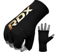RDX Boxeo Guantes Interior, Medio Dedo Puño Protección Wraps, Muay Thai MMA Kick Boxing Martial Arts Formación Puñetazos Gimnasio, Hombres Mujeres