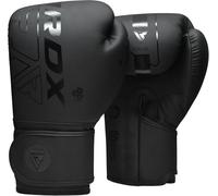 RDX Boxing Glove F15 Matte Black-10Oz - Guantes de Boxeo