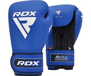 RDX Boxing Gloves Pro Sparring Apex A5 Blue-14Oz