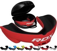 RDX Bucales Protectores, Bucales Unisex Boxeo MMA Deportes de Contacto Entrenamiento Muay Thai, Karate Kickboxing Hockey, con un Estuche de Almacenamiento Completo, Adultos Mayores de 12 Años