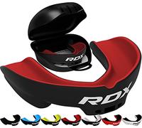 RDX Bucales Protectores, Bucales Unisex Boxeo MMA Deportes de Contacto Entrenamiento Muay Thai, Karate Kickboxing Hockey, con un Estuche de Almacenamiento Completo, Adultos Mayores de 12 Años