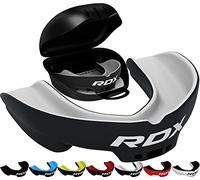 RDX Bucales Protectores, Bucales Unisex Boxeo MMA Deportes de Contacto Entrenamiento Muay Thai, Karate Kickboxing Hockey, con un Estuche de Almacenamiento Completo, Adultos Mayores de 12 Años