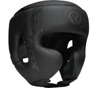RDX Cascos Boxeo Helmet MMA para Entrenamiento y Muay Thai, Maya Hide Cuero Kara Head Guard, Ideal para Grappling, Sparring, Artes Marciales Kickboxing, Karate, BJJ, Taekwondo