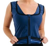 RDX Chaleco de Entrenamiento de Gimnasio para Mujer, Camiseta Sin Mangas de Entrenamiento Adelgazante para Pérdida de Peso, Moldeador de Cuerpo sin Mangas para Levantamiento de Pesas Correr Jogging