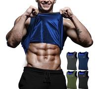 RDX Chaleco para Hombre para Entrenamiento de Gimnasio, Camiseta sin Mangas para Entrenamiento de pérdida de Peso y Ejercicios de Adelgazamiento, Moldeador de Cuerpo sin Mangas para Levantamiento