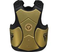 RDX Chest Guard Mark Pro Training Tri Lira 1 Golden