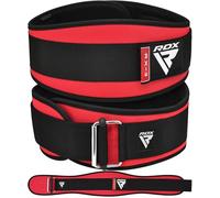 RDX - Cinturón de levantamiento de pesas (6,5 pulgadas, acolchado curvado, respaldo lumbar, levantamiento de pesas, cinturón de elevación, entrenamiento de fuerza Powerlifting Fitness Gym Belt,