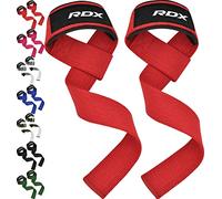 RDX Correas Levantamiento de Pesas, 5MM Neopreno Soporte de Muñeca Acolchado, Powerlifting Straps Muñequeras Agarres para Fitness Peso Culturismo Gimnasio Deportivas Gym Agarraderas, Mujeres Hombres