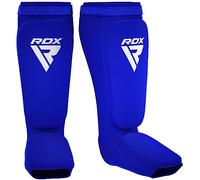 RDX Espinilleras Kick Boxing Muay Thai, Aprobado por SATRA, Espinilla Empeine Protección Pads, MMA Shin Pierna Guardia para Sparring Boxeo BJJ Kárate Entrenamiento, Hombre Mujere