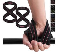 RDX Figura 8 Correas Levantamiento De Pesas, Fitness Gym Correa Musculación para Entrenamiento Halterofilia, Powerlifting, Peso Culturismo, Correa de Ejercicios de Gimnasio para Hombres y Mujeres