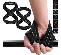 RDX Figura 8 Correas Levantamiento De Pesas, Fitness Gym Correa Musculación para Entrenamiento Halterofilia, Powerlifting, Peso Culturismo, Correa de Ejercicios de Gimnasio para Hombres y Mujeres