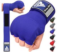 RDX Gel Vendas de Boxeo para Manos Guantes Interiores, Muñequeras Rápidas de 100 cm de Largo, Elásticos, Puño Acolchado Protección para Manos, Muay Thai MMA Artes Marciales Vendas de Entrenamiento