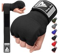 RDX Gel Vendas de Boxeo para Manos Guantes Interiores, Muñequeras Rápidas de 100 cm de Largo, Elásticos, Puño Acolchado Protección para Manos, Muay Thai MMA Artes Marciales Vendas de Entrenamiento