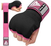 RDX Gel Vendas de Boxeo para Manos Guantes Interiores, Muñequeras Rápidas de 100 cm de Largo, Elásticos, Puño Acolchado Protección para Manos, Muay Thai MMA Artes Marciales Vendas de Entrenamiento