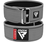 RDX Gimnasio Cinturón 4” Soporte lumbar autobloqueante para la espalda Cinturón Musculacion Peso Entrenamiento Cinturones Pesas Levantamiento Halterofilia powerlifting Equipo de gimnasio en casa