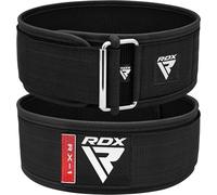 RDX Gimnasio Cinturón 4” Soporte Lumbar autobloqueante para la Espalda Cinturón Musculacion Peso Entrenamiento Cinturones Pesas Levantamiento Halterofilia Powerlifting Equipo de Gimnasio en casa