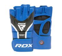 RDX Guantes de Agarre Aura Plus T-17 (Azul, L)