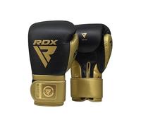 RDX Guantes de Boxeo Mark Pro Sparring Tri Lira 2 Golden-12Oz