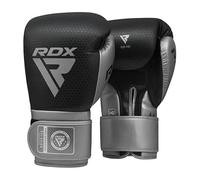 RDX Guantes de Boxeo Mark Pro Sparring Tri Lira 2 Silver-14Oz
