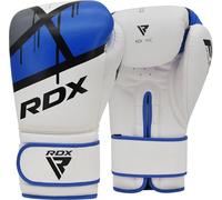 RDX Guantes de Boxeo Muay Thai Entrenamiento, Maya Hide Cuero, Ego Boxing Gloves para Sparring Kickboxing Saco Manoplas de Boxeo MMA Fight Training, Hombres Mujeres, 8 10 12 14 16 oz