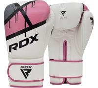 RDX Guantes de Boxeo Muay Thai Entrenamiento, Maya Hide Cuero, Ego Boxing Gloves para Sparring Kickboxing Saco Manoplas de Boxeo MMA Fight Training, Hombres Mujeres, 8 10 12 14 16 oz