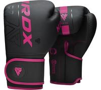 RDX Guantes de Boxeo Muay Thai Entrenamiento, Maya Hide Cuero, Kara Boxing Gloves para Sparring Kickboxing Saco Manoplas de Boxeo MMA Fight Training, Hombres Mujeres, 8 10 12 14 16 18oz