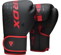 RDX Guantes de Boxeo Muay Thai Entrenamiento, Maya Hide Cuero, Kara Boxing Gloves para Sparring Kickboxing Saco Manoplas de Boxeo MMA Fight Training, Hombres Mujeres, 8 10 12 14 16 18oz