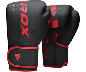RDX Guantes de Boxeo Muay Thai Entrenamiento, Maya Hide Cuero, Kara Boxing Gloves para Sparring Kickboxing Saco Manoplas de Boxeo MMA Fight Training, Hombres Mujeres, 8 10 12 14 16 18oz