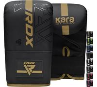 RDX Guantes de Boxeo para Entrenamiento Puñetazos, Maya Hide Cuero Kara Mitones para Saco Boxeo, Kick Boxing, Sparring, Muay Thai, Artes Marciales, MMA, Guantillas para Combate Training, Manoplas