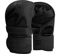 RDX Grappling Gloves Shooter T-15 Matte Black-L