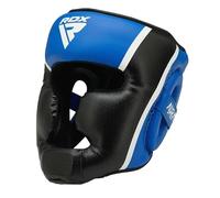 RDX Head Guard Aura Plus T-17 Blue/Black-l Protector de Cabeza, Unisex, Azul y Negro