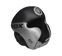 RDX Head Guard Mark Pro Training Tri Lira 1 Silver-XL Protector de Cabeza, Unisex, Plata