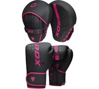 RDX Manoplas de Boxeo Paos Muay Thai Guantes Saco MMA Kick Boxing Almohadilla Artes Marciales Krav Maga Escudo Patada Gancho y Jab Pad Entrenamiento Focus Pads
