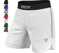 RDX MMA Pantalones para Entrenamiento y Kickboxing - Cortos para Artes Marciales, Grappling, Sparring, Boxeo, Cage Fight - Shorts para BJJ, Muay Thai, Gimnasio Fitness y Deportivos de Combate