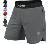 RDX MMA Pantalones para Entrenamiento y Kickboxing - Cortos para Artes Marciales, Grappling, Sparring, Boxeo, Cage Fight - Shorts para BJJ, Muay Thai, Gimnasio Fitness y Deportivos de Combate