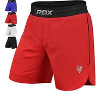 RDX MMA Pantalones para Entrenamiento y Kickboxing - Cortos para Artes Marciales, Grappling, Sparring, Boxeo, Cage Fight - Shorts para BJJ, Muay Thai, Gimnasio Fitness y Deportivos de Combate